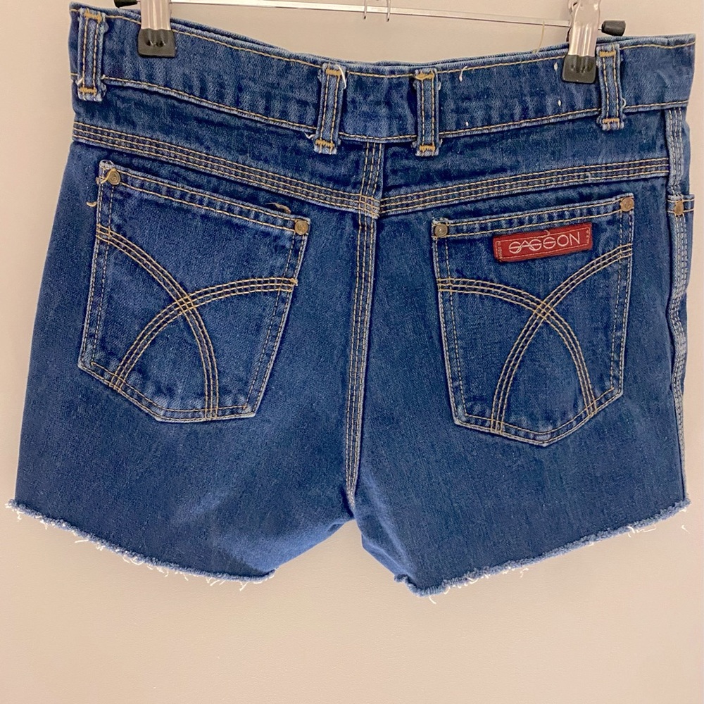 Vintage Sasson 70’s style Cut off Jeans